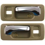 Beige Inner Inside Interior Handle Front Pair Set For 90-93 Honda Accord 4 Door. Fixed Price $23.09.