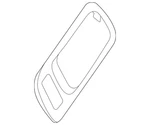 Genuine Nissan Interior Door Handle Trim 80683-6RA0A. Fixed Price $140.25.