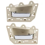 2PCS Door Handle For 05-11 Jeep Grand Cherokee Rear Beige Chrome Bolt Interior. Fixed Price $20.59.
