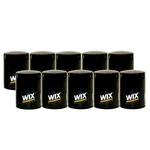 Wix Set Of 10 Engine Motor Oil Filters Audi Chrysler Dodge Ford Jeep Mazda. Fixed Price $79.95.