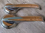 B7A-7022600-A Ford 1957-1963 T-bird Inside Door Handle Pair Nos. Fixed Price $139.99.