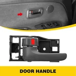 Oxilam Lh Front Left Inside Gray Fits Toyota Tundra 2000-2006 Door Handle. Fixed Price $11.39.