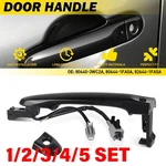 Exterior Door Handle For Nissan Juke 2010-2019 Front Left Black Plastic 1-5SET. Fixed Price $84.54.