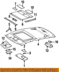New Oem 100% Mercedes 96-02 E320 Interior-roof-handle 20278405817D05 Instock. Fixed Price $28.95.