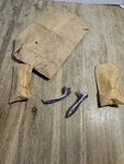 1947-1955 Nash Lf Rear 1/4 Window Moveable Vent Glass Assembly Knob 4364907. Fixed Price $50.00.