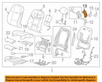 Gm Oem 14-19 Ats,elr Seats Tracks Driver Components-handle Bezel 23135928. Fixed Price $31.47.