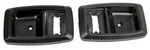 1979-93 Mustang Door Handle Trim Bezels Black Pair "made From Ford Tooling". Fixed Price $13.99.