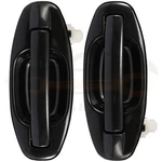 2X Black Exterior Door Handles For 2001-2006 Hyundai Santa Fe V6 Rear Left Side. Fixed Price $17.09.