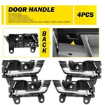 Front Interior Rear Door Handle 4X For 2008-2013 Toyota Highlander Silver Lever. Fixed Price $56.99.