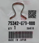 Honda Genuine Oem 75342-679-000 Window Crank Handle Retaining Clip Civic Crx. Fixed Price $19.80.