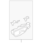 Genuine Handle Assembly Front Inside *NH167L* (graphite Black) 72160SVAA22ZA. Fixed Price $131.48.