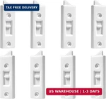 Aiex 8PCS Window Latch Locks Replacement, 2 Inch Hole Center Spacing Vinyl. Fixed Price $19.23.