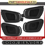 4PCS Front & Rear Black Interior Door Handle For Chevrolet Spark 13-15. Fixed Price $61.98.