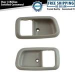 Interior Door Handle Bezel Light Charcoal Gray Front Left Right Pair For Tundra. Fixed Price $34.85.