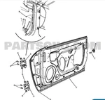 Ford F150 Front Door Interior Handle CL3Z-1822600-AB. Fixed Price $100.00.