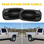 Driver Rear Passenger Exterior Side Door Handle For Chevrolet Silverado Gmc. Fixed Price $8.54.
