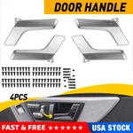 4PC Left & Right Inner Door Handle Matte Sliver For Mercedes Benz C250 C300 C350. Fixed Price $45.59.