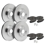 Front & Rear Brake Rotors + Ceramic Pads For 2007-2010 2011 2012 Acura Rdx. Fixed Price $183.82.