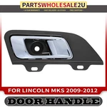 Rear Passenger Chrome & Brown Interior Door Handle For Lincoln Mks 2009-2012. Fixed Price $43.59.