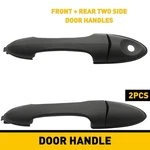 Pair Door Handle 2000-2007 Ford Focus Front + Rear Left / Right Smooth Black. Fixed Price $36.09.