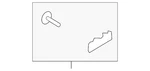 Genuine Ford Interior Door Handle Trim JL1Z-7822620-AE. Fixed Price $19.29.