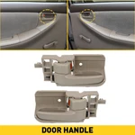 Fits Toyota 2003-08 Corolla Inside Interior Door Handle Right & Left Set Beige. Fixed Price $13.99.
