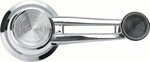 1961-64 Double Arm Window Crank Handle W/ Black Knob. Fixed Price $24.99.