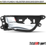 Chrome Interior Door Handle For Hyundai Veloster 2012 2013-2017 Front Driver Lh. Fixed Price $19.28.