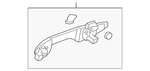 Genuine Acura Exterior Door Handle 72680-STX-A02. Fixed Price $168.40.
