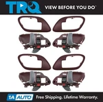 Trq Red Interior Inside Door Handle W/ Bezel Lh & 4PC Kit Set For Chevy Truck. Fixed Price $69.95.