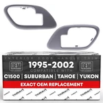 Interior Door Handle Bezel, Left Right For Chevrolet Gmc C&k 1500, 2500, 35.... Fixed Price $21.99.