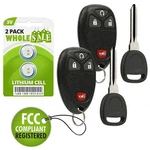 Replacement For 07 08 09 10 11 12 13 Chevrolet Avalanche Key + Fob Alarm. Fixed Price $19.95.