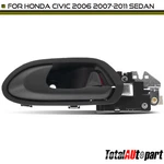 Gray Interior Door Handle For Honda Civic 2006 2007-2011 Rear Driver Left Side. Fixed Price $20.79.