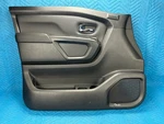 Nissan Titan Xd Front Driver's Door Interior Trim Panel W/handle Black:g 2019 Oe. Fixed Price $295.00.