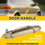 69210-08010-C0 Front Right Passenger Door Handle For 1998-2003 Sienna Toyota Us. Fixed Price $8.99.