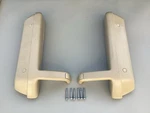 1992 Plymouth Sundance Duster Driver Passenger Door Armrest Set Tan Oem *. Fixed Price $169.00.