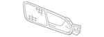 Genuine Volkswagen Handle Inside 5N0-839-113-AD-UAQ. Fixed Price $76.69.