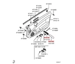 Mitsubishi Oem 06-12 Eclipse Door-assist Strap Left MN177391HA And 7221A069HA. Fixed Price $26.99.
