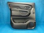 Nissan Titan Xd Rear Door Interior Trim Panel Driver's Side Black:g 2019 Oem. Fixed Price $295.00.