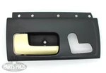New Black & Gold Inside Door Handle Lh Front / For 03-12 Lincoln Town Car. Fixed Price $129.99.