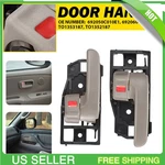 Door Handles Inside Interior Front Left & Right Pair For 2006-2011 Hyundai Azera. Fixed Price $10.99.