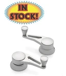 Lokar IDH-2019 Polished Inside Vent Cranks For Gm Pre 1949. Fixed Price $134.95.