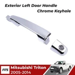 Outer Door Handle Keyhole Chrome Lh Fits Mitsubishi L200 Triton Pickup 2005-14. Fixed Price $54.97.