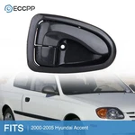 1X Door Handle For 04-06 Dodge 00-05 Accent Black Interior Front Rear Right Side. Fixed Price $11.69.