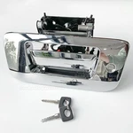 Rear Tailgate Handle + Key Lock Fit For 2007-2014 Chevy Silverado 2500HD 3500HD. Fixed Price $49.99.