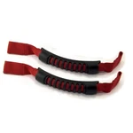 Rugged Ridge Grab Handle Kit, Front, Headrest Mounted, Red 13305.11 Fit.... Fixed Price $49.93.