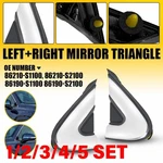Front Door Mirror Triangle Corner Cover For 2019-23 Hyundai Santa Fe L+r 1-5SET. Fixed Price $172.99.