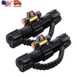 2X Roll Bar Grab Grip Handles W/light For Jeep Wrangler Tj Jk Jl Jt 1997+. Fixed Price $23.95.