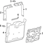 Genuine Mercedes-benz Trim Molding 465-737-05-00-2C66. Fixed Price $494.12.