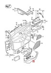 Audi A4 Avant S4 Quattro Armrest Leatherette Rock Grey 8W0867174AQW6 17-19. Fixed Price $345.67.